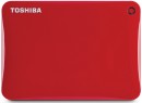 Внешний жесткий диск 2.5" USB3.0 500Gb Toshiba Canvio Connect II HDTC805ER3AA красный