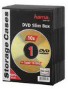 Коробка HAMA для 1 DVD пластик черный 10шт H-51181