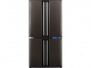 Холодильник Side by Side Sharp SJF96SPBK коричневый