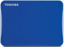 Внешний жесткий диск 2.5" USB3.0 2Tb Toshiba Canvio Connect II HDTC820EL3CA голубой