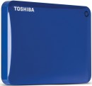 Внешний жесткий диск 2.5" USB3.0 2Tb Toshiba Canvio Connect II HDTC820EL3CA голубой2