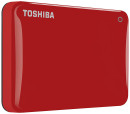 Внешний жесткий диск 2.5" USB3.0 1Tb Toshiba Canvio Connect II HDTC810ER3AA красный2
