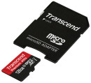 Карта памяти Micro SDXC 128Gb Class 10 Transcend TS128GUSDU1 400x + адаптер SD6