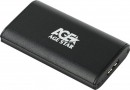 Внешний контейнер для HDD mSATA AgeStar 3UBMS1 USB3.0 пластик/алюминий черный