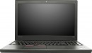 Ноутбук Lenovo ThinkPad T550 15.6" 1920x1080 матовый i7-5600U 2.4GHz 8Gb 1Tb 16Gb SSD GF940M-1Gb Bluetooth Wi-Fi Win7Pro Win8.1Pro черный 20CK001XRT