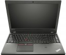 Ноутбук Lenovo ThinkPad T550 15.6" 1920x1080 матовый i7-5600U 2.4GHz 8Gb 1Tb 16Gb SSD GF940M-1Gb Bluetooth Wi-Fi Win7Pro Win8.1Pro черный 20CK001XRT2
