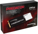 Твердотельный накопитель SSD M.2 240 Gb Kingston Predator PCIe Read 1290Mb/s Write 600Mb/s PCI-E SHPM2280P2H/240G4