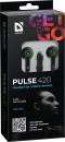 Гарнитура Defender Pulse-420 черно-зеленый 634224
