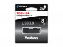 Флешка USB 8Gb Toshiba TransMemory THNV08DAIBLK(6 черный THN-U302K0080MU5