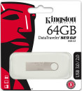 Флешка USB 64Gb Kingston DataTraveler SE9 DTSE9G2/64GB серебристый3