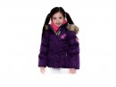Куртка Huppa Mirabel фиолетовая 98 см полиэстер с капюшоном 1718AW14-083-098