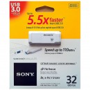 Флешка USB 32Gb SONY Microvault X USM32X/W белый5