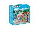 Игровой набор Playmobil Детский сад: Дети с воспитателем по ПДД 5571