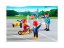 Игровой набор Playmobil Детский сад: Дети с воспитателем по ПДД 55712