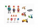 Игровой набор Playmobil Детский сад: Дети с воспитателем по ПДД 55713
