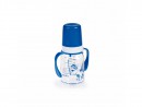 Бутылочка для кормления Canpol Бутылочка Canpol пластиковая с ручками и вешалкой 11824 120 мл с 3 месяцев синий2
