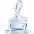 Бутылочка для кормления NUK пластиковая с силиконовой соской для молока с рождения 110 мл с рождения зеленый 107434043