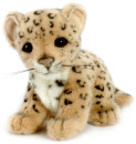 Мягкая игрушка Hansa Детеныш леопарда 18 см разноцветный искусственный мех 3423