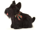 Мягкая игрушка собака Hansa Скотч терьер 31 см черный искусственный мех 4128