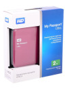 Внешний жесткий диск 2.5" USB3.0 2Tb Western Digital My Passport WDBNFV0020BBY-EEUE красный7