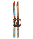 Лыжи детские Вираж-спорт с палками пластиковые 100см ЛыжВ