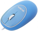 Мышь проводная Sven RX-555 Antistress Silent синий USB5