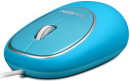 Мышь проводная Sven RX-555 Antistress Silent синий USB7