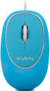 Мышь проводная Sven RX-555 Antistress Silent синий USB9