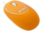 Мышь проводная Sven RX-555 Antistress Silent оранжевый USB3
