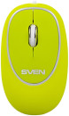 Мышь проводная Sven RX-555 Antistress Silent зелёный USB4