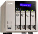 Сетевое хранилище QNAP TVS-463-4G AMD 2.4ГГц 4x3.5/2.5"HDD hot swap RAID 0/1/5/6/10 1xHDMI3