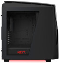 Корпус ATX NZXT Noctis 450 Без БП чёрный красный CA-N450W-M12