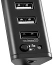 Концентратор USB 2.0 GINZZU GR-315UAB 1 х USB 3.0 6 x USB 2.0 черный6