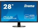Монитор 28" iiYama Pro Lite X2888HS-B1/B2 черный MVA 1920x1080 300 cd/m^2 5 ms DVI HDMI DisplayPort VGA Аудио X2888HS-B1