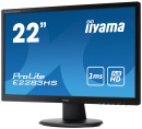 Монитор 22" iiYama ProLite E2283HS-B1 черный TN 1920x1080 250 cd/m^2 2 ms DVI HDMI VGA Аудио3