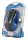 Мышь беспроводная Oklick 485MW чёрный синий USB5