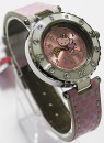 Часы наручные аналоговые Hello Kitty 41212 серый с розовыми сердцами