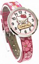 Часы наручные аналоговые Hello Kitty 41214 розовый с цветами