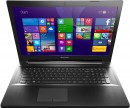 Ноутбук Lenovo IdeaPad G70-70 17.3" 1600x900 глянцевый 2957U 1.4GHz 4Gb 500Gb Intel HD DVD-RW Bluetooth Wi-Fi Win8 черный 80HW006VRK2
