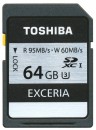 Карта памяти SDXC 64Gb Class 10 Toshiba SD-X64UHS1(62