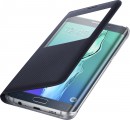Чехол-книжка Samsung EF-CG928PBEGRU для Galaxy S6 Edge Plus S View G928 черный2