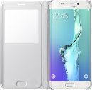 Чехол-книжка Samsung EF-CG928PWEGRU для Galaxy S6 Edge Plus S View G928 белый2