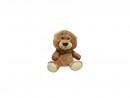 Мягкая игрушка лев Fluffy Family 681153 15 см коричневый искусственный мех
