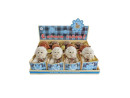 Мягкая игрушка обезьянка Fluffy Family 681154 12 см серый плюш