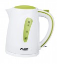 Чайник Zimber ZM-10838 2200 Вт белый зелёный 1.7 л пластик