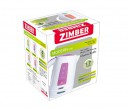 Чайник Zimber ZM-10847 2200 Вт 1.7 л пластик белый розовый2