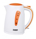 Чайник Zimber ZM-10840 2200 Вт 1.7 л пластик белый оранжевый