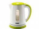 Чайник Zimber ZM-10829 2200 Вт 1.8 л пластик белый зелёный
