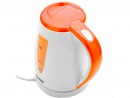 Чайник Zimber ZM-10852 2200 Вт белый оранжевый 1.7 л пластик2
