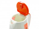 Чайник Zimber ZM-10852 2200 Вт белый оранжевый 1.7 л пластик3